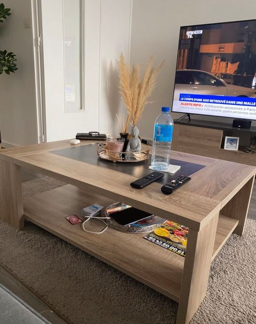 Table basse + meubl&eacute; tv Meubles