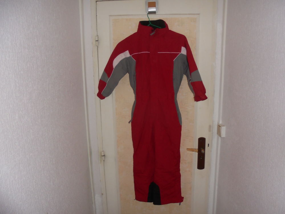 combinaison de ski enfant rouge taille 6 ans go sport Sports