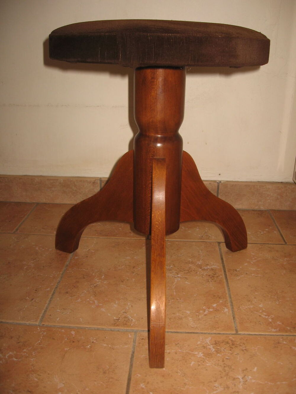 Ancien tabouret de piano Instruments de musique