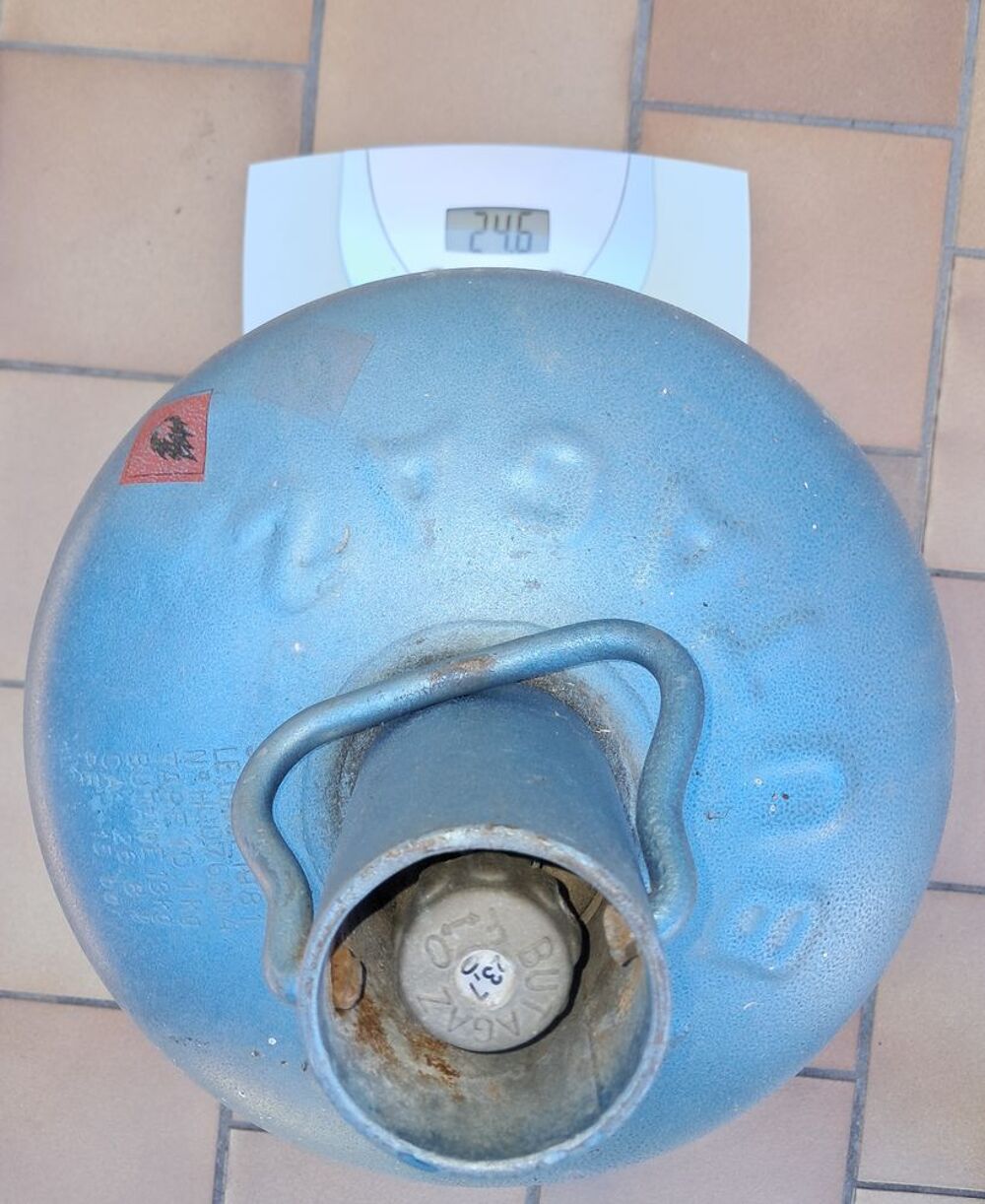 Bouteille de gaz butane pleine 13 kg Bricolage