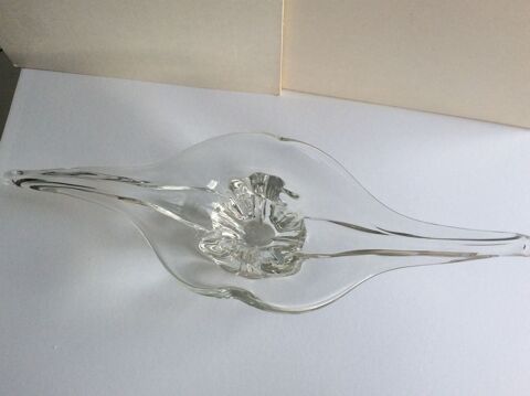 Coupe � fruits verre moul� forme allong�e L 50 cm 25 Gif-sur-Yvette (91)