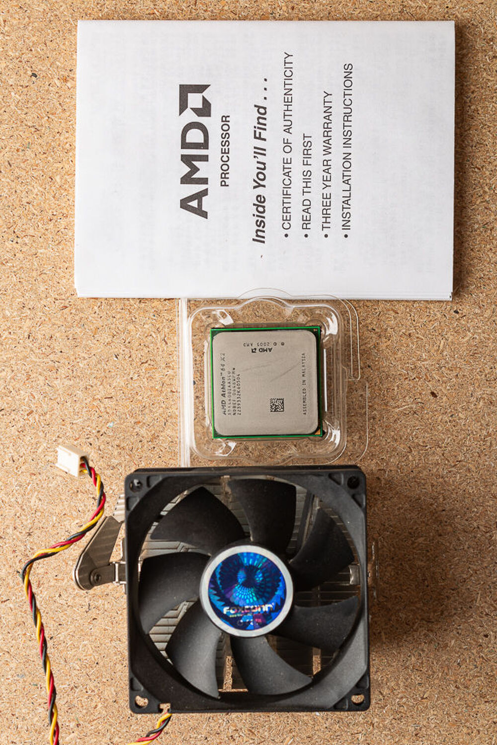 AMD Athlon 64x2 Dual Core Processor 4600+ Matériel informatique