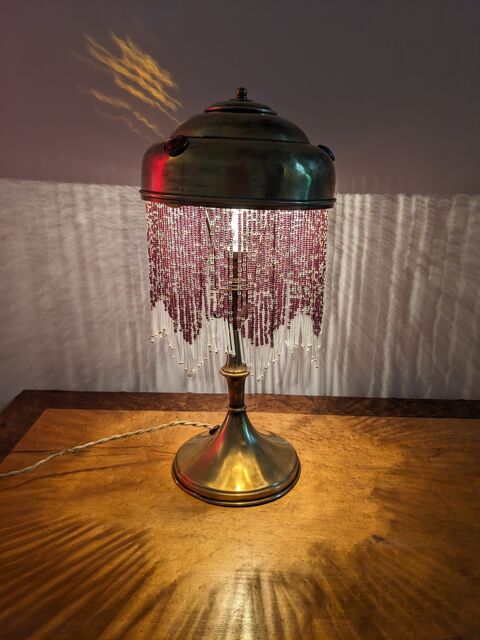 Tr�s rare lampe art d�co �lectrique 1900 une des toutes prem 250 Marseille 13 (13)