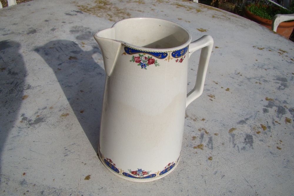 Ancien pot &agrave; lait Moulin des Loups ann&eacute;es 1930 Décoration