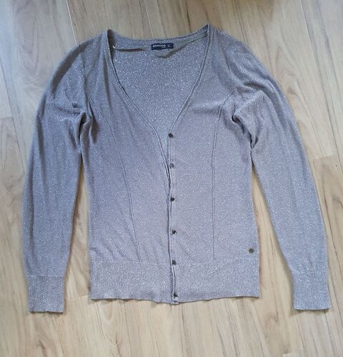 Gilet paillet� gris 5 Betton (35)