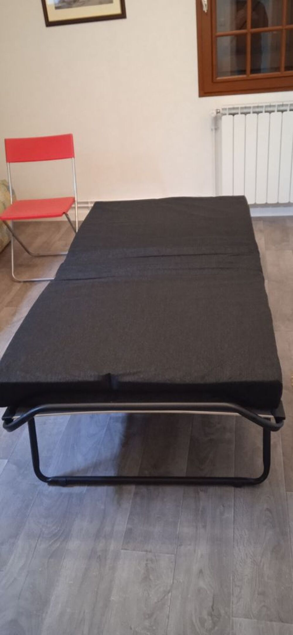 Lit pliant avec matelas et roulettes Meubles