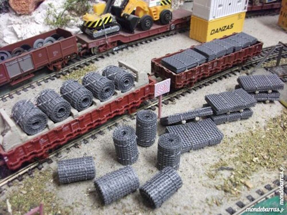 6 RLX + 6 PAQUETS DE 35 X20 EN HO TRAINS ELECT. Jeux / jouets