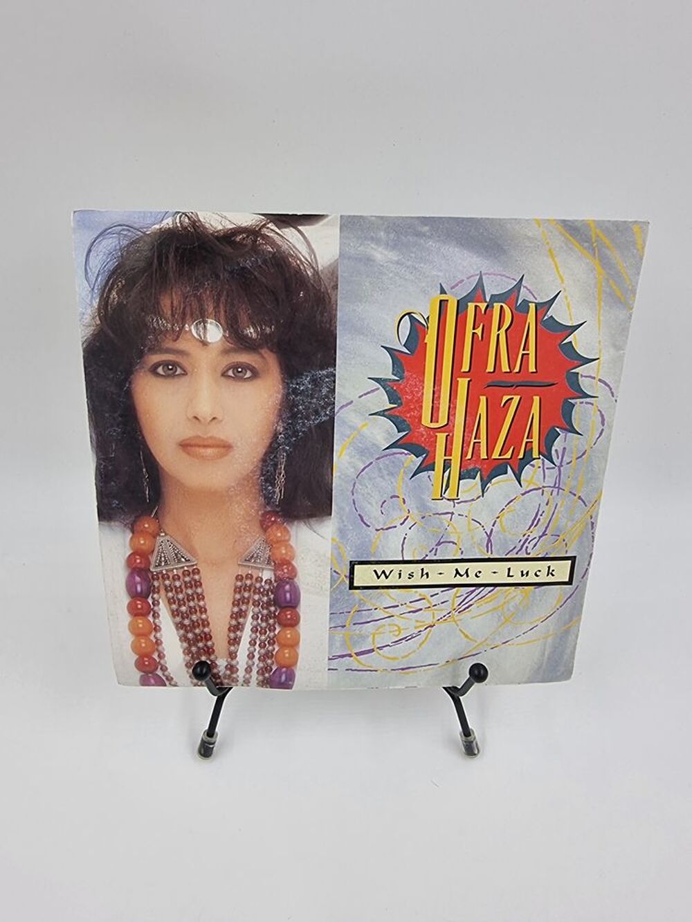 Vinyle 45 tours Ofra Haza : Wish me Luck avec fourreau CD et vinyles