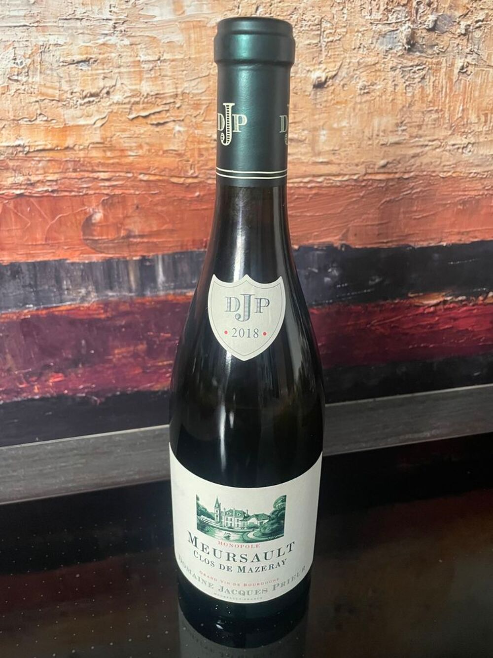 1 Bt MEURSAULT CLOS DE MAZERAY 2018 Monopole - Dom J.PRIEUR Cuisine
