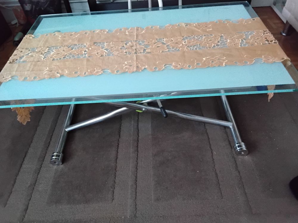 Table basse en verre moderne Meubles