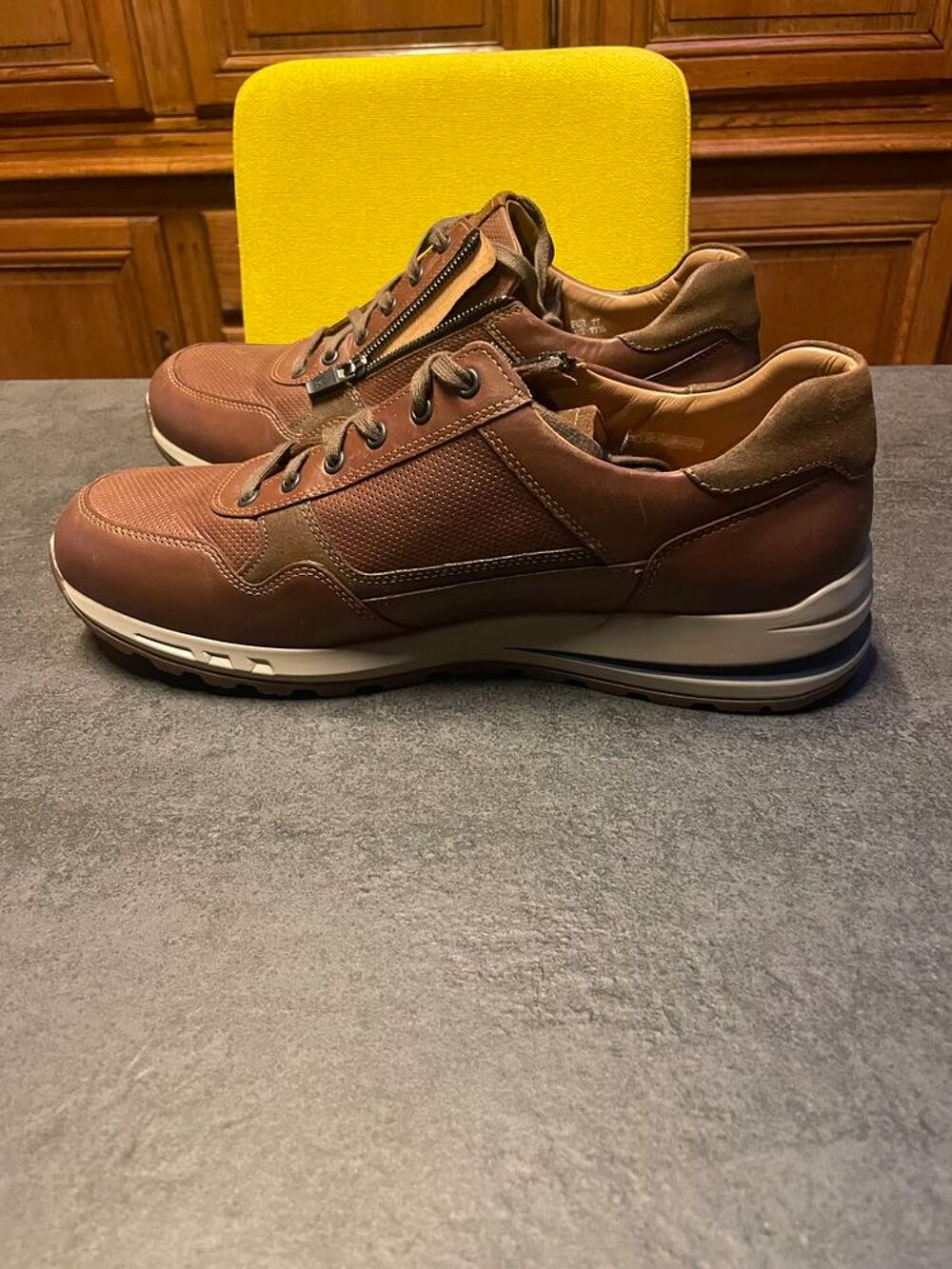 Chaussures Mephisto Bradley ch&acirc;tain- Neuves Chaussures
