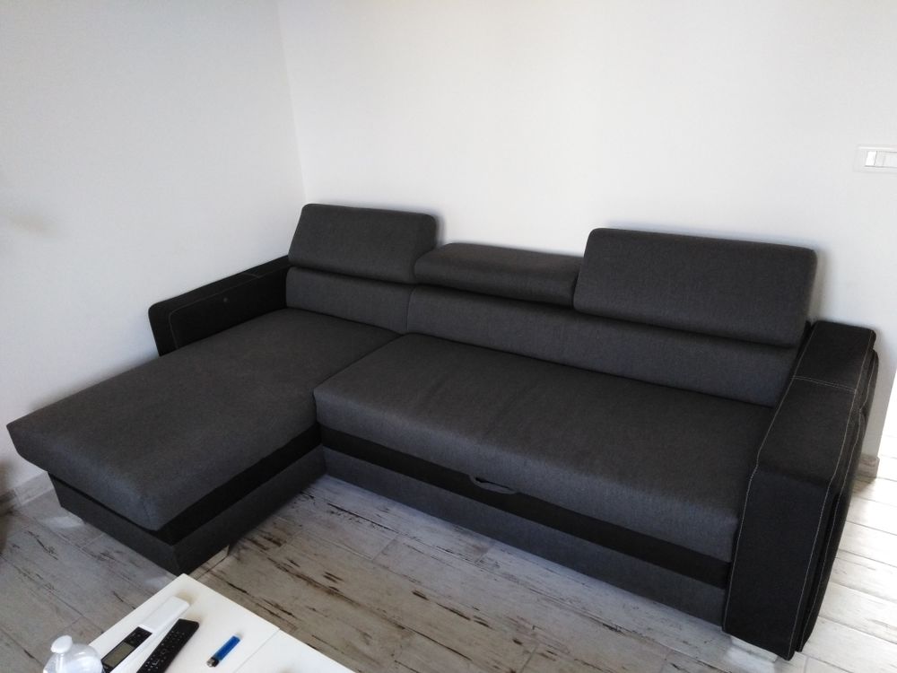 Canap&eacute; d &agrave;ngle convertible et r&eacute;versible Meubles