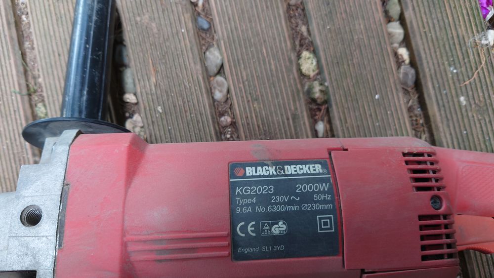Disqueuse Black et Decker Bricolage