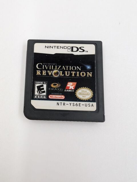 Jeu Nintendo DS Sid Meier's Civilization Revolution en loose 12 Vulbens (74)
