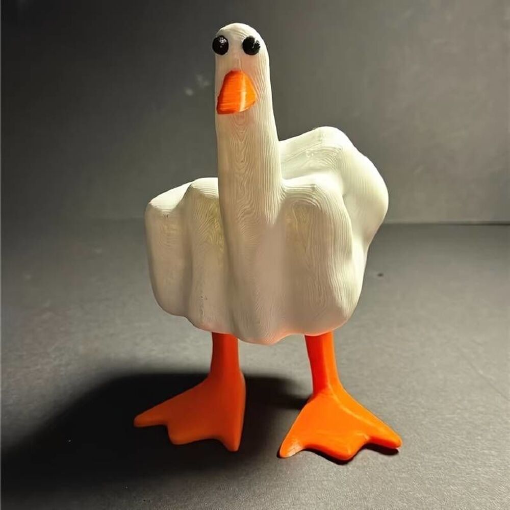 Statue Duck you Dcoration