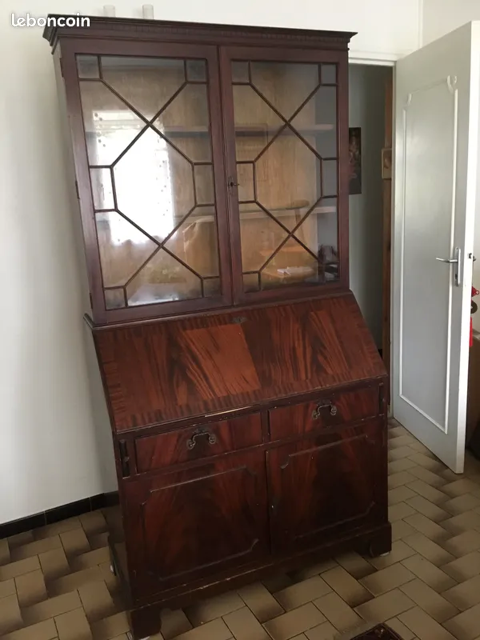 Secr�taire biblioth�que en bois massif 300 Le Landreau (44)