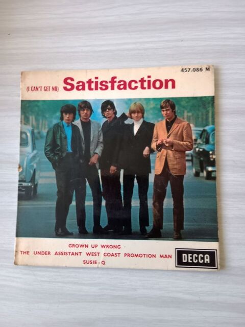 45 tours THE ROLLING STONES SATISFACTION 25 Saint-Herblain (44)
