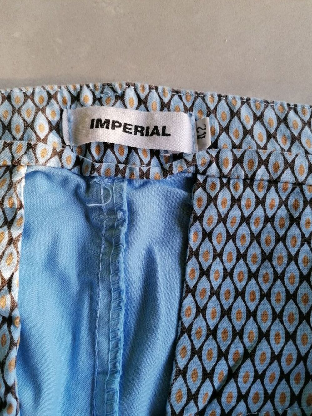 Pantalon homme bleu Vêtements
