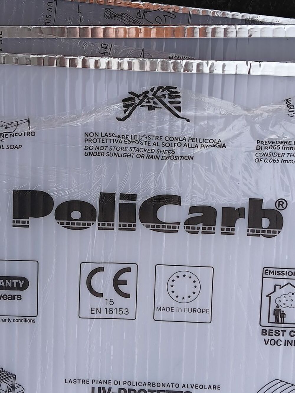 Polycarbonate Bricolage