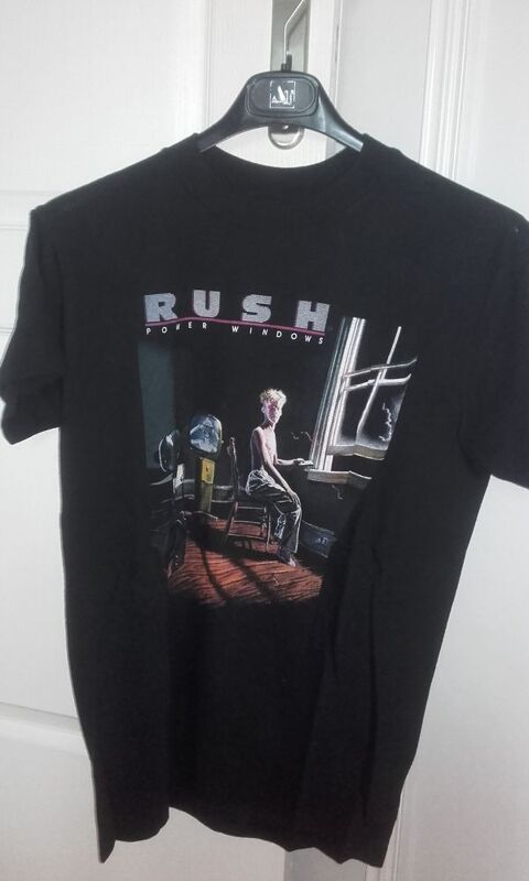 T-Shirt : Rush - Power Windows Tour 85 / 86 - Taille : XL 250 Angers (49)