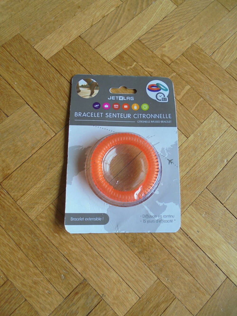Bracelet senteur citronnelle (28b) Sports