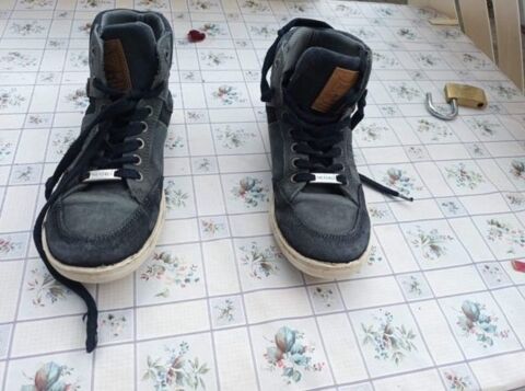 chaussures montantes en cuir nubuck gar�on taille 34 7 Maisons-Alfort (94)