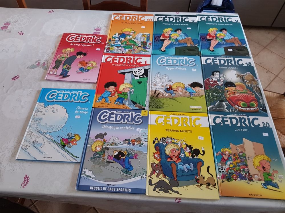 bd C&eacute;dric Livres et BD