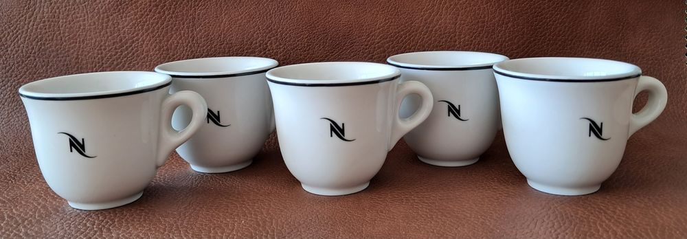 lot de 5 tasses &agrave; caf&eacute; expresso 
marque nespresso 
Cuisine