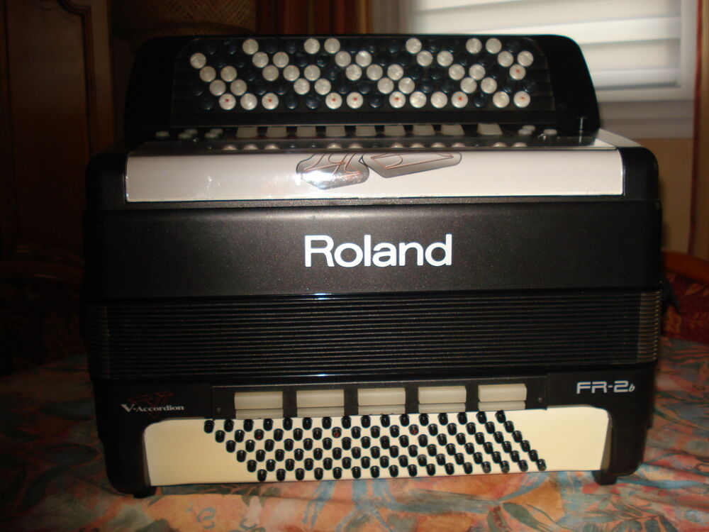Accord&eacute;on num&eacute;rique Roland FR-2b noir Instruments de musique