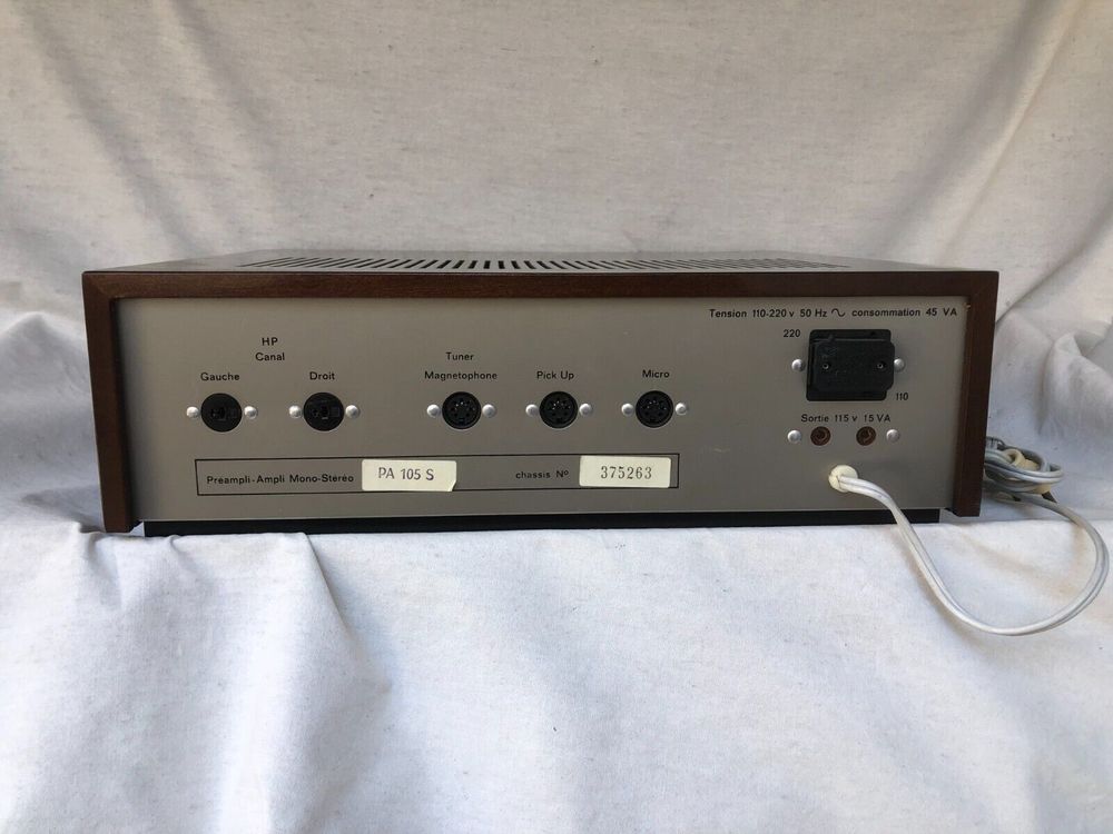  ampli &agrave; tubes americain Bel Canto pure classe A 845 SE Audio et hifi