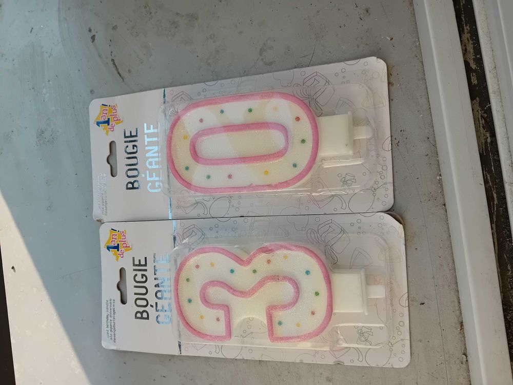 Bougies g&eacute;antes Cuisine