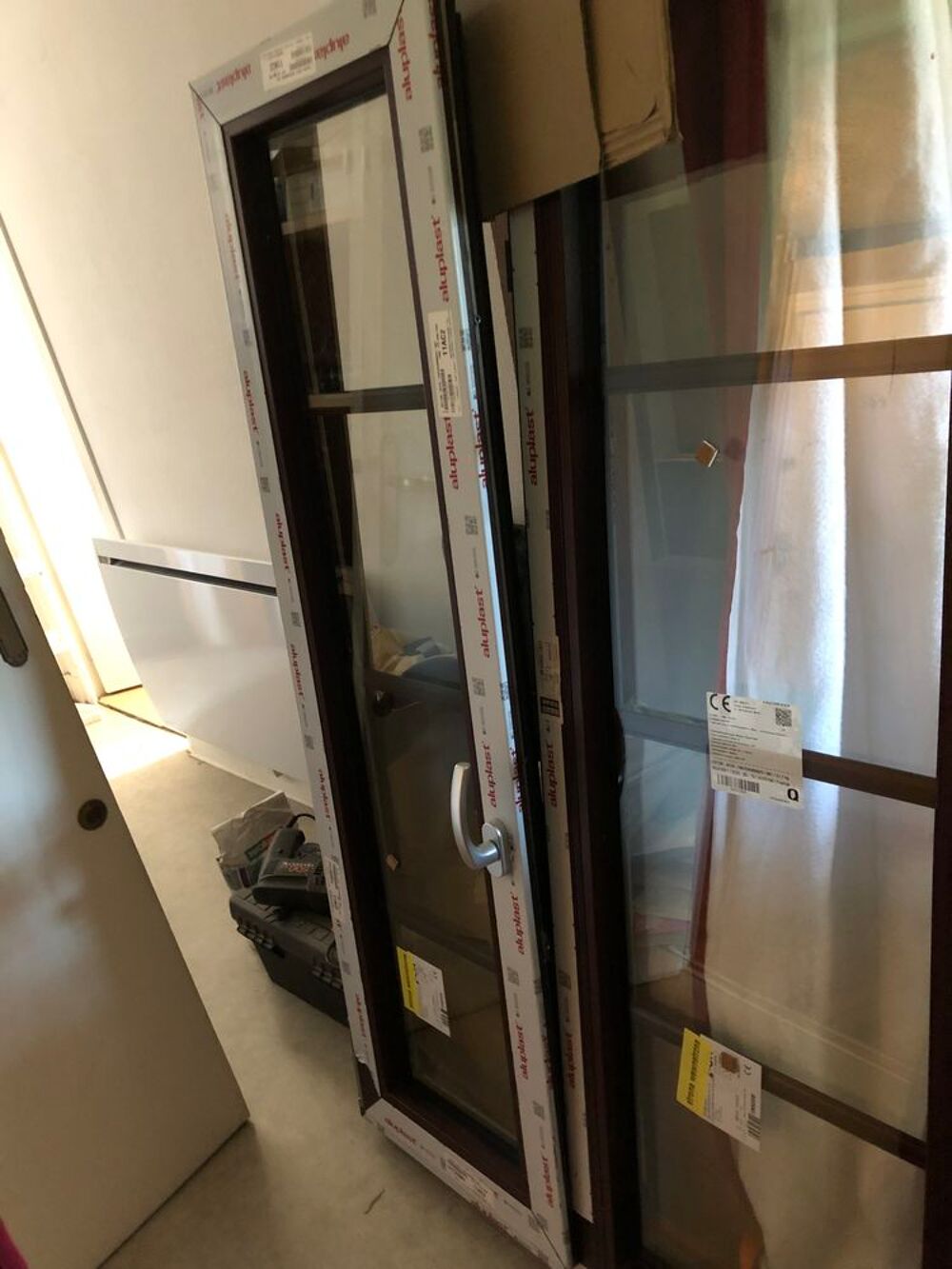 Fen&ecirc;tre PVC avec oscillo-battant Bricolage
