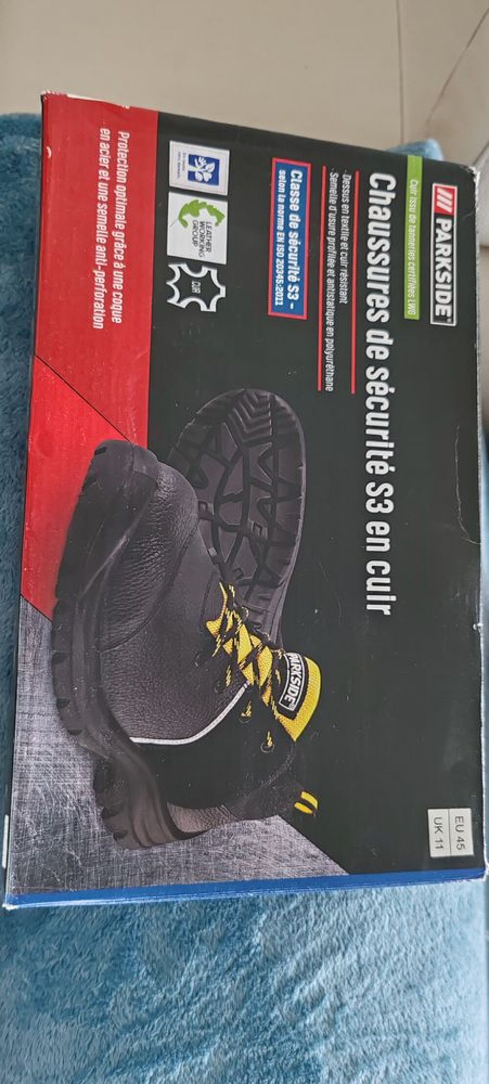 Chaussures de s&eacute;curit&eacute; Chaussures