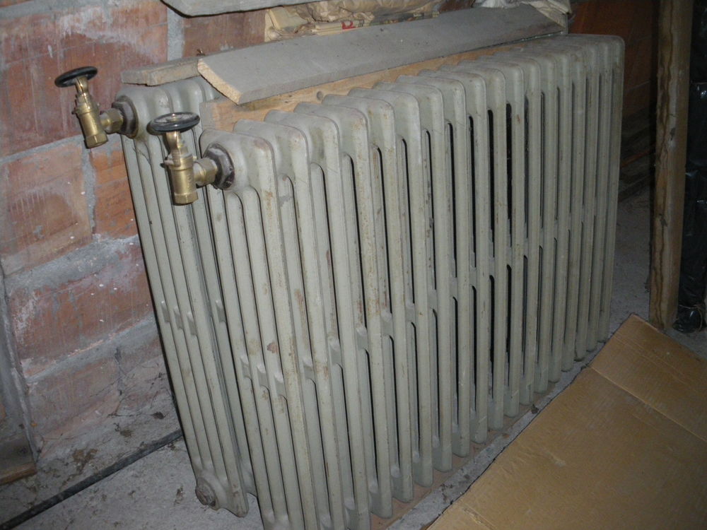 Radiateurs en fonte, neufs Bricolage