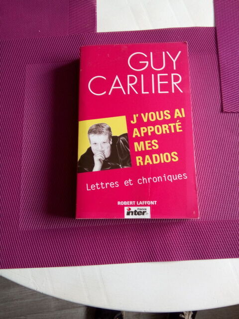 Ouvrage de Guy Carlier 3 tampes (91)