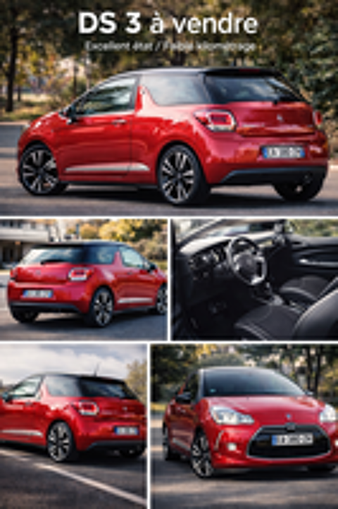 DS3 DS 3 PureTech 82 BVM5 So Chic 2016 occasion 37000 Tours