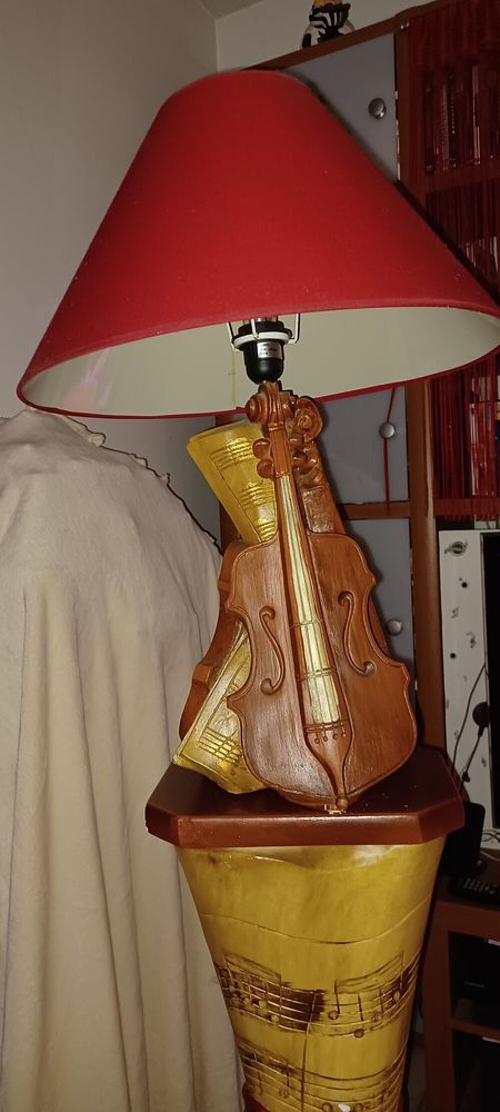 Lampe + pied Décoration