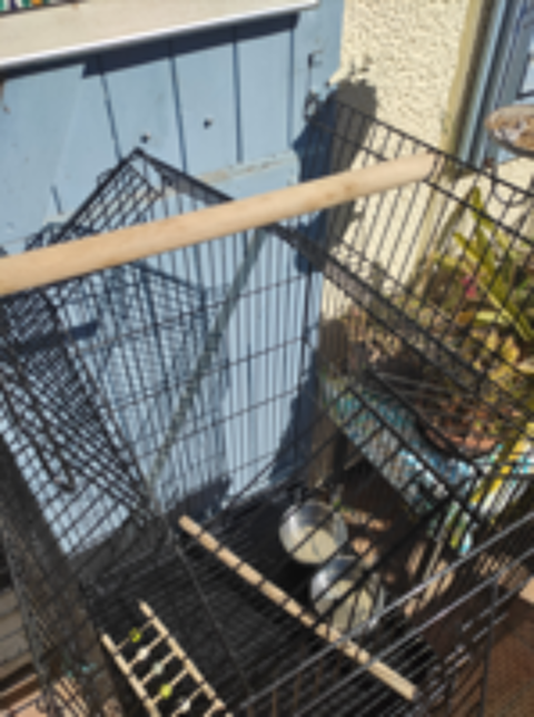   Cage sur pieds 