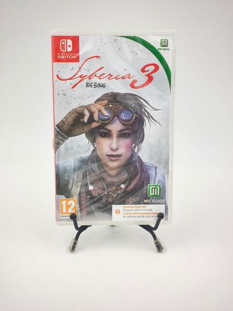 Jeu Nintendo Switch Syberia 3 neuf sous blister 15 Vulbens (74)