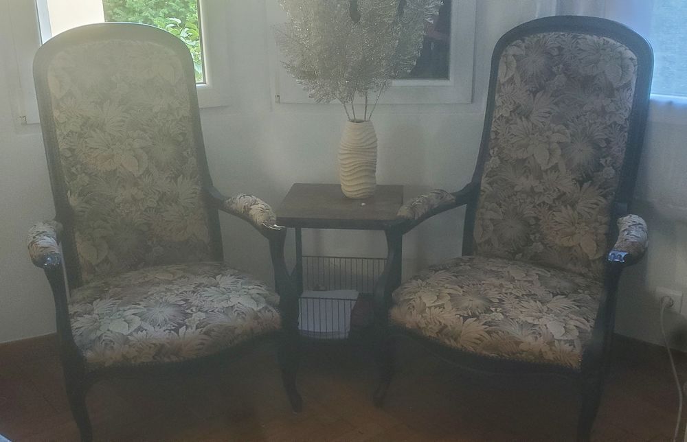 2 Superbes fauteuils Style Louis XV Meubles