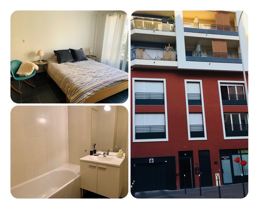 Location Appartement Grand Studio meublé Lyon 7 place Saint louis Lyon 7