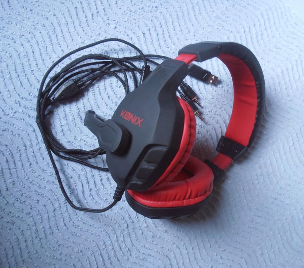 Casque gaming filaire Konix Drakkar PC, iMac, MacBook, etc.
Matériel informatique