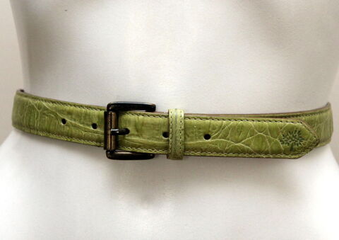 Ceinture cuir pistache MULBERRY 100 Issy-les-Moulineaux (92)
