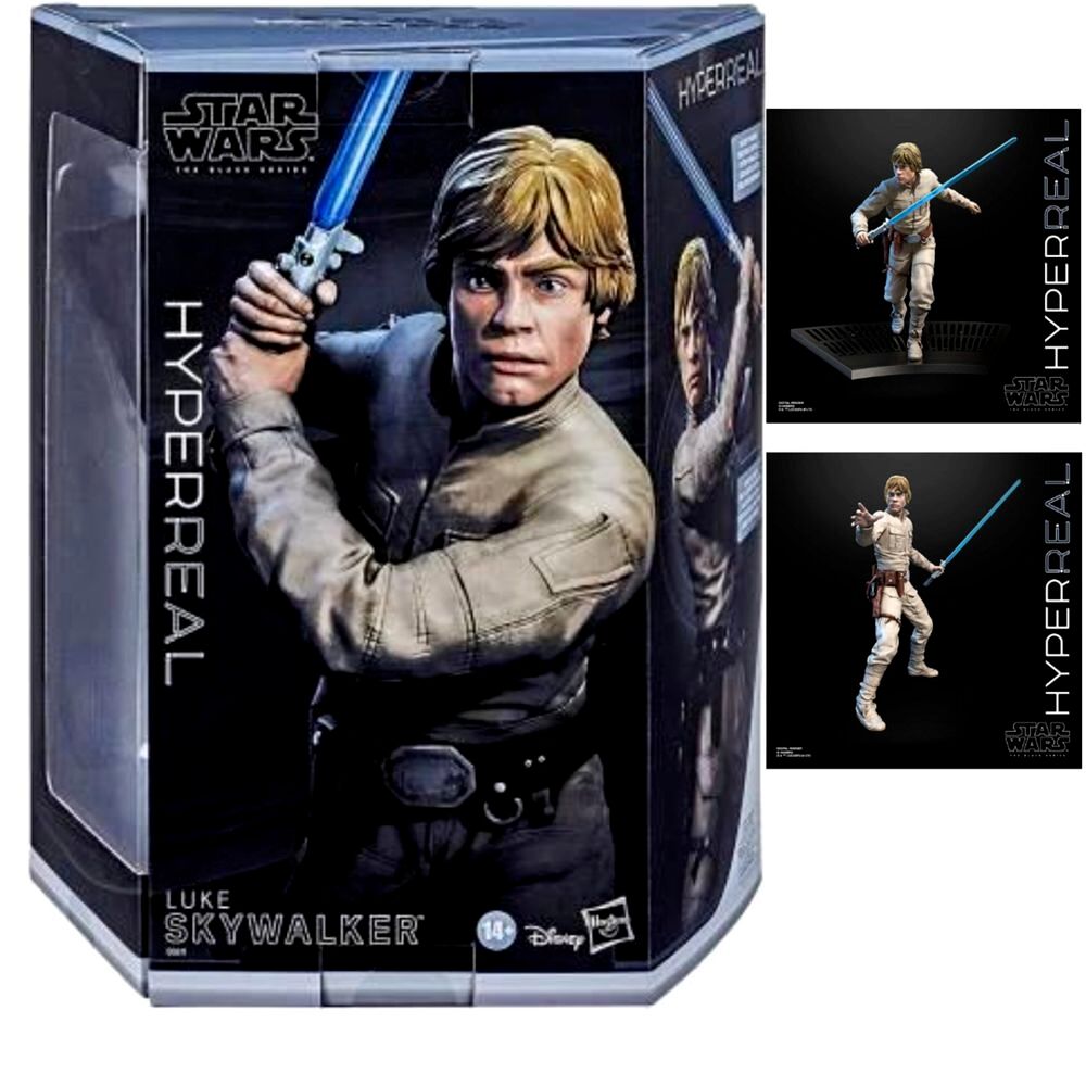 Figurine Star Wars - Luke Skywalker The Black Series HyperReal &Eacute;dition 