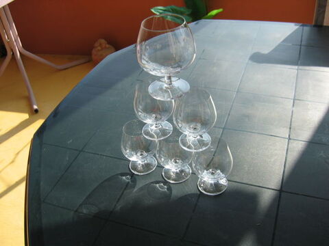 5 + 1 verres d�gustation 15 et 25 cl 15 Le Vernois (39)