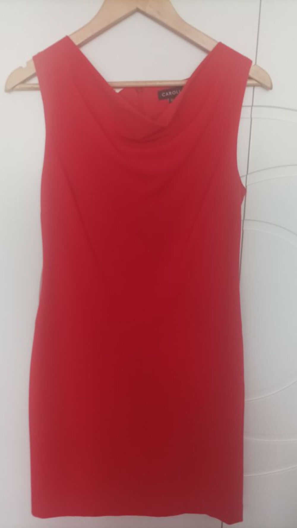 Robe Carroll rouge Vêtements