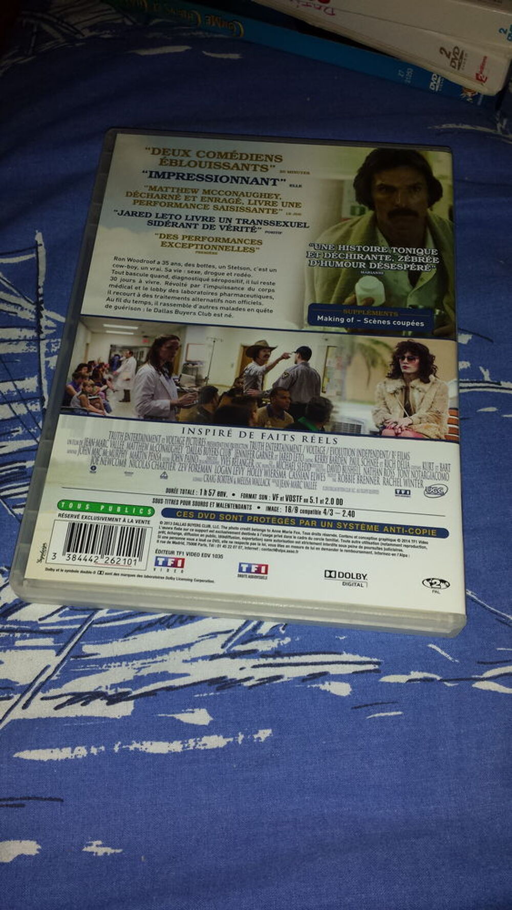 DVD DALLAS BUYERS CLUB DVD et blu-ray