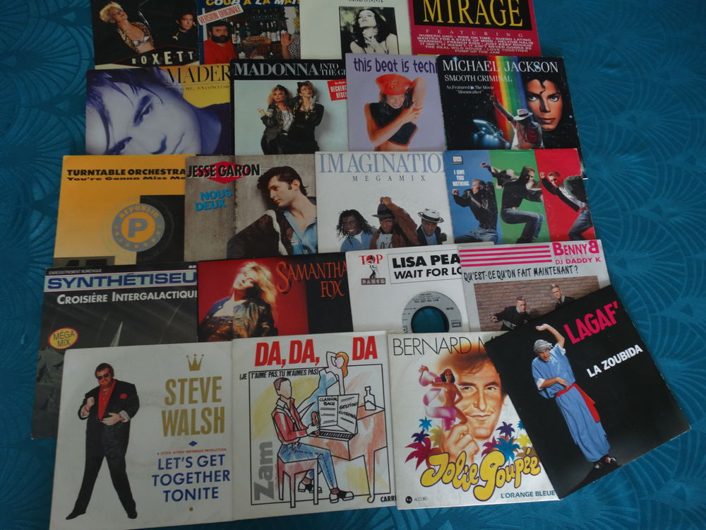 Vinyls 45 tours CD et vinyles