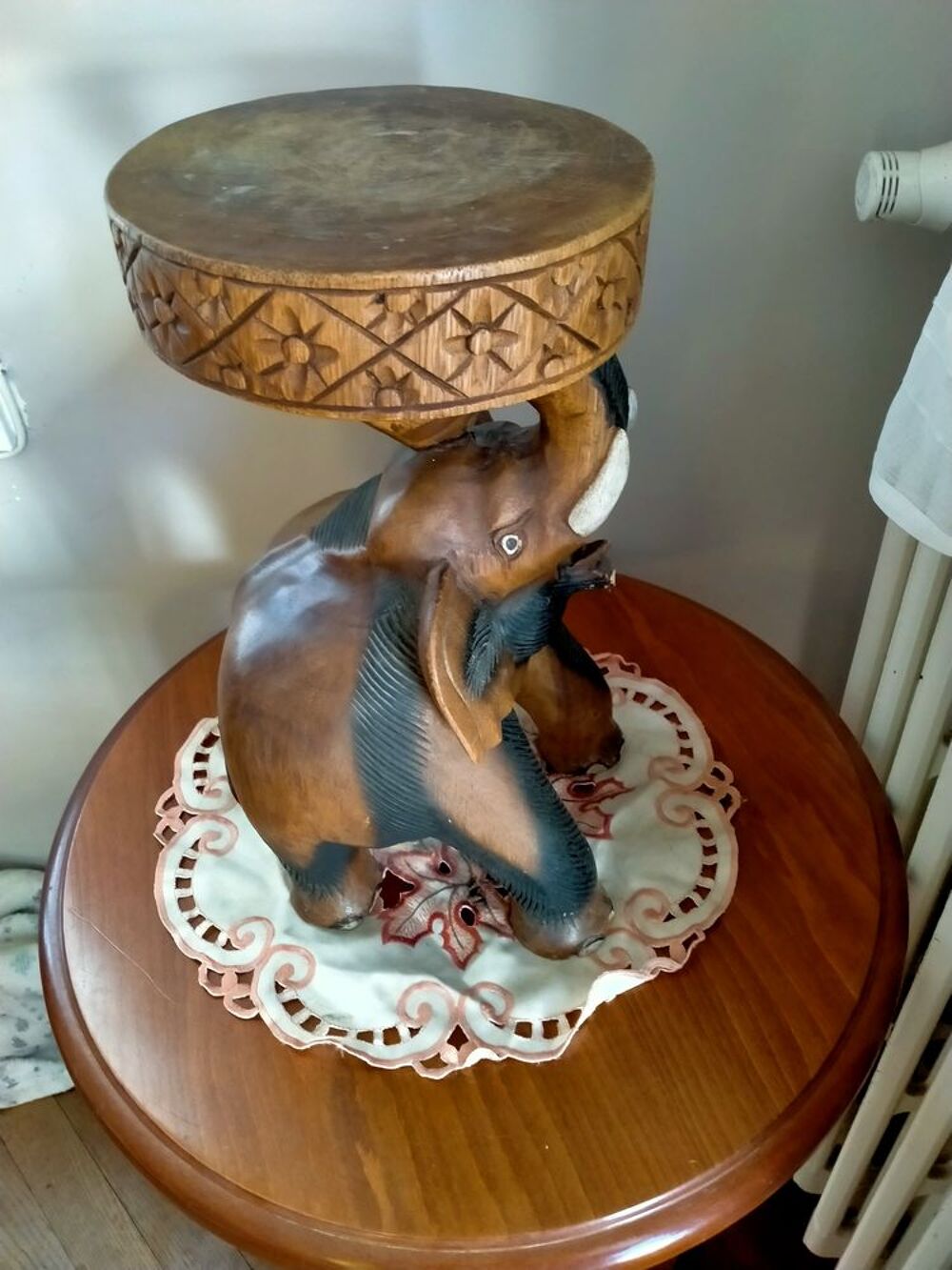 &eacute;l&eacute;phant en bois Décoration
