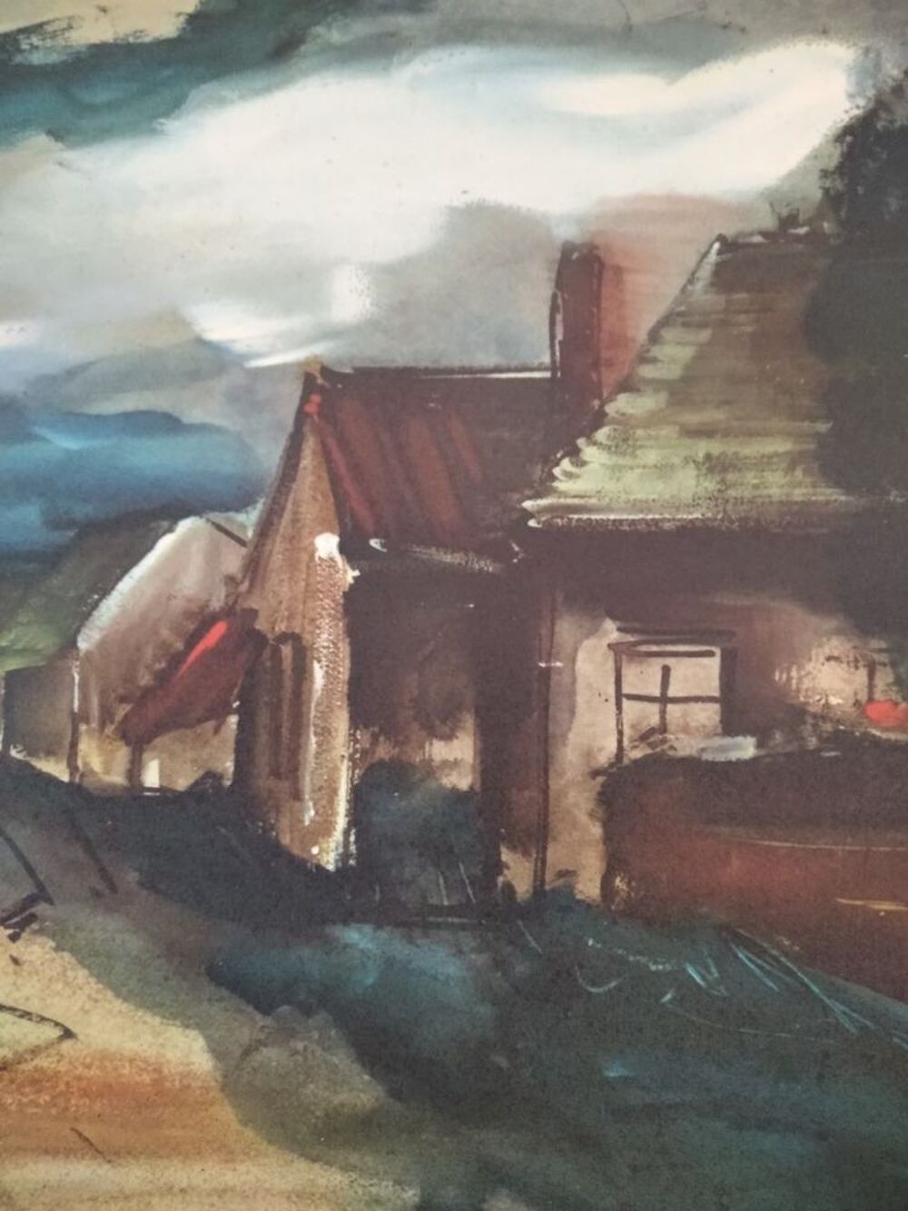 Tableau de Maurice de Vlaminck D�coration